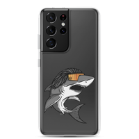 Shark Mullet Samsung Case - Clear