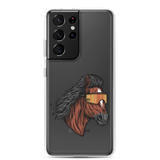 Horse Mullet Samsung Case - Clear