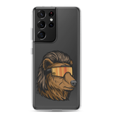 Bear Mullet Samsung Case - Clear