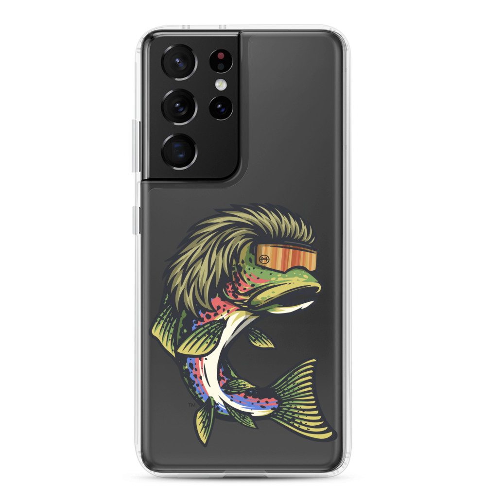 Trout Mullet Samsung Case - Clear
