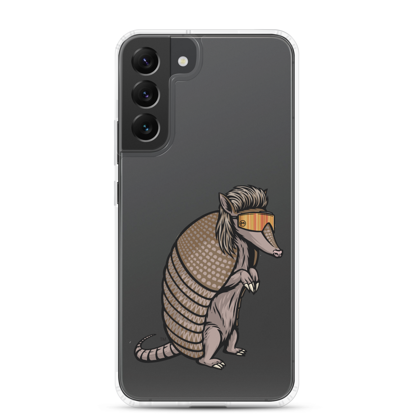 Armadillo Mullet Samsung Case - Clear