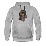 Chocolate Lab Mullet Premium Hoodie - heather gray