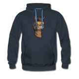 Llama Mullet Premium Hoodie - navy