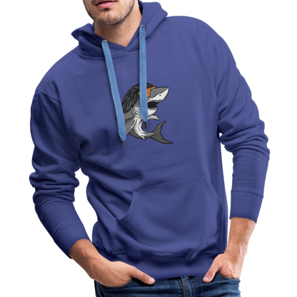 Shark Mullet Premium Hoodie - royalblue
