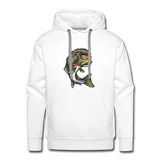 Trout Mullet Premium Hoodie - white