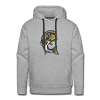 Trout Mullet Premium Hoodie - heather grey