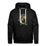 Trout Mullet Premium Hoodie - charcoal grey