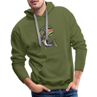 Trout Mullet Premium Hoodie - olive green