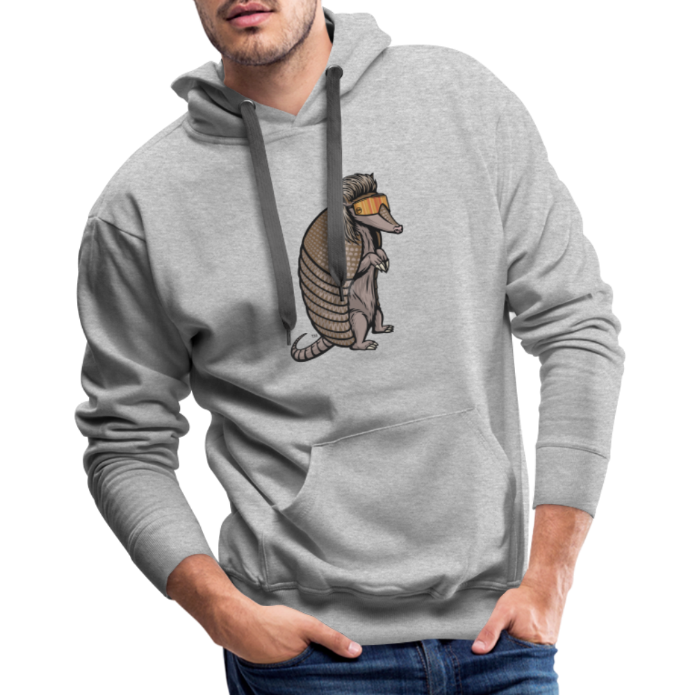 Armadillo Mullet Premium Hoodie - heather grey