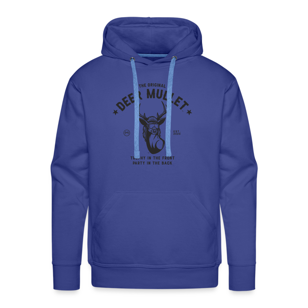 The Original Deer Mullet Motto Premium Hoodie - royal blue